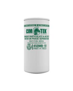 Cim-Tek 70023 450MB-10 Multi-fuel Spin-On Particulate Filter, 1 1/2"-16 Thread, (12 PACK)