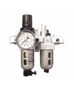 1573A Heavy-duty filter, regulator, gauge & oiler combination unit 1/4" NPT