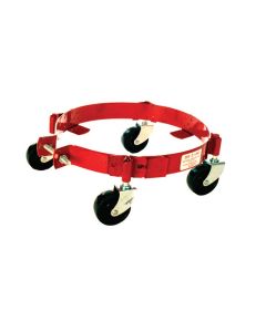 105 Band-type dolly w/ phenolic casters for 25-50 lb pail