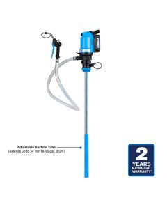 Macnaught BP205S-UNU Universal Battery Powered Oil Pump for 16-55 Gallon Drum