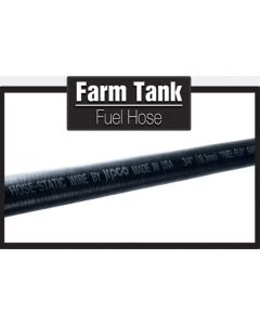 3/4" x 14' Farm Hose, Zinc Crimped