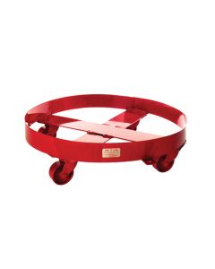 140-S Band-type dolly w/ steel casters for 55 gallon drum