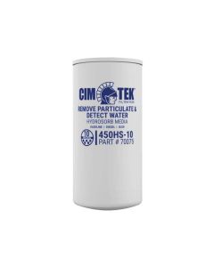Cim-Tek 70075 Spin On Fuel Filter for Particulate Removal/Water Detection (12 Pack)