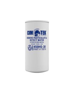 Cim-Tek 70076 450HS-30 High-Capacity Water Absorb/Detecting Filter