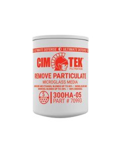 Cim-Tek 70993 Model 300HA-05 Spin-On Particulate Filter, 1"-12 Thread, (12 Pack)