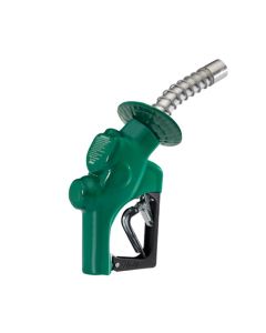 Husky 173310N Automatic Diesel Nozzle With Hold Open Clip with Green Guard