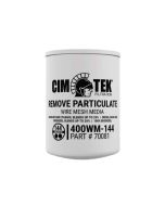 Cimtek 70081 400WM-144 Spin on Fuel Filter for particulate removal