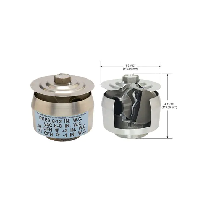Pressure vent cap discount
